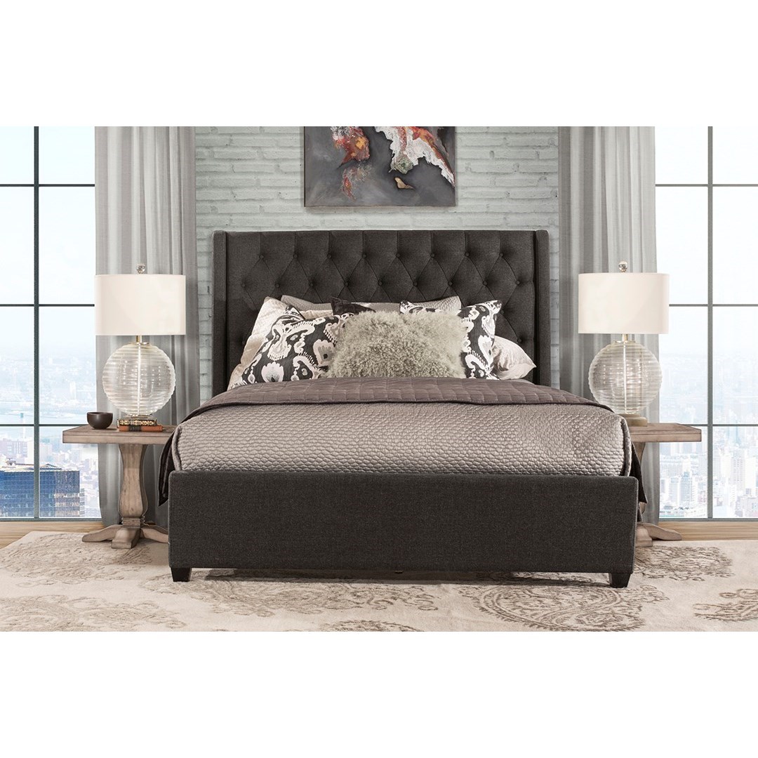Hillsdale upholstered bed new arrivals